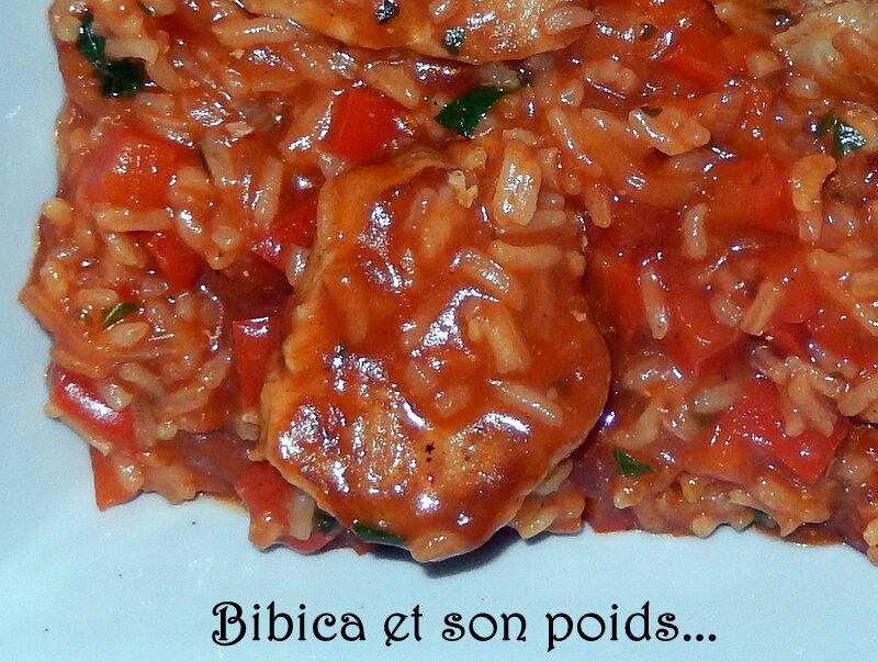 Filet mignon de porc à l'espagnole