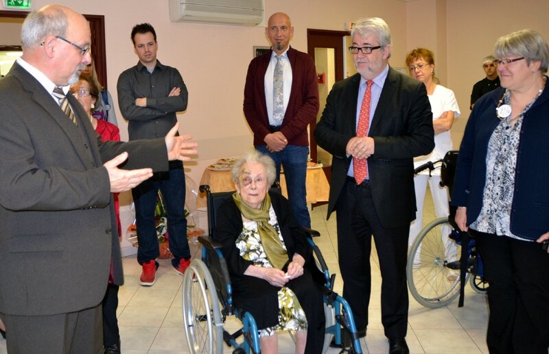 VAL D'OISE CENTENAIRE Suzanne Fréquelin discours fils