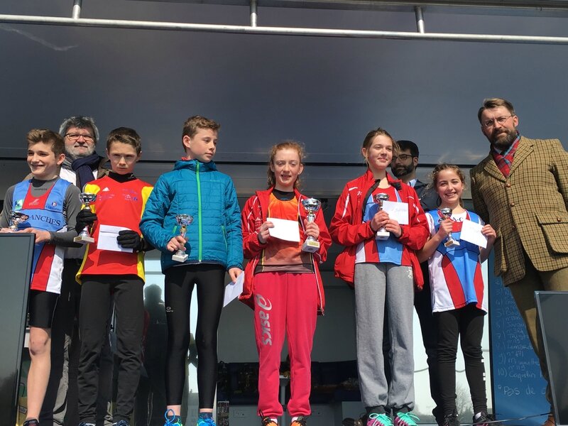 Athletic Club Avranches podium course 2016 jeunes 3