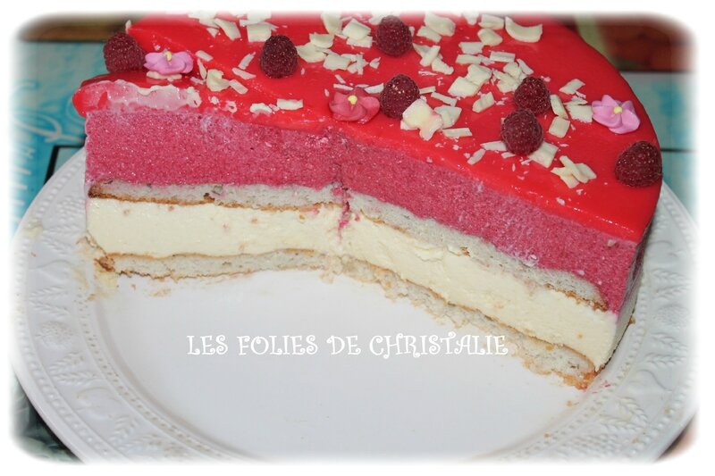 Bavarois choc framboises 27
