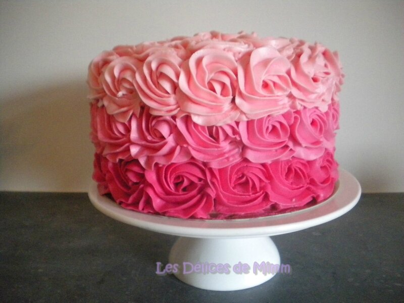 Un rose cake pour Marion 5