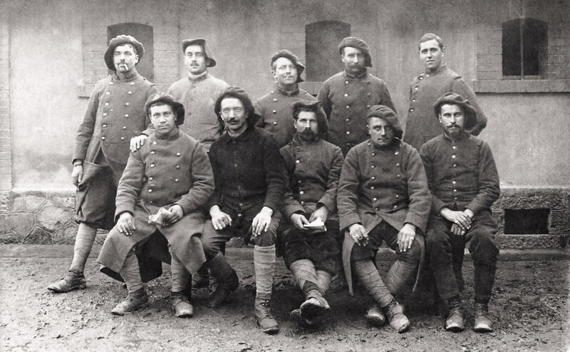 soldats du 159e RI