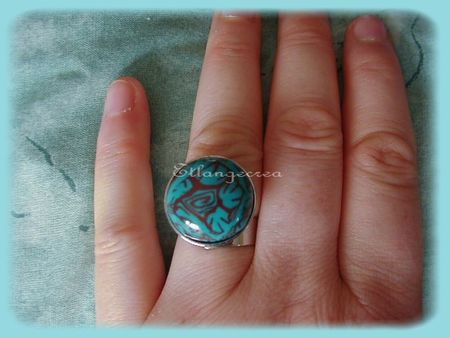 bague_fimo__choco_turquoise