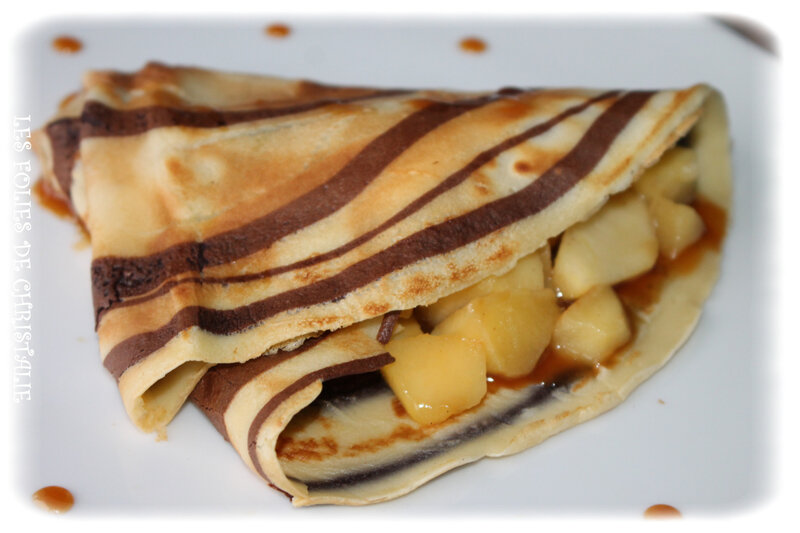 Crêpes pommes 6