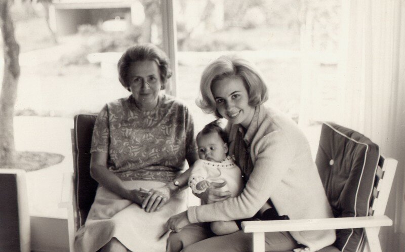 1972 avec Anne-Christine