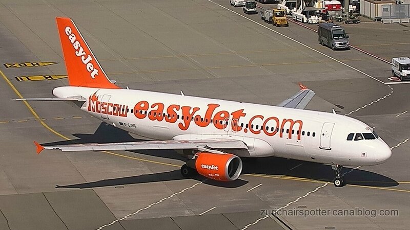 Airbus A320-214 Moscow (E-ZUG) Easy Jet