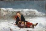 Chigot (Alphonse), Dans la neige