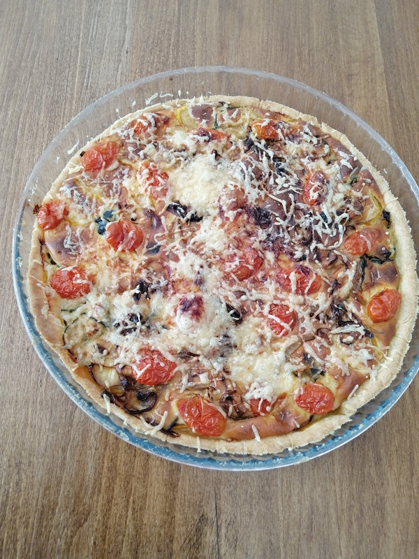 tarte tomate courgette gaëlle