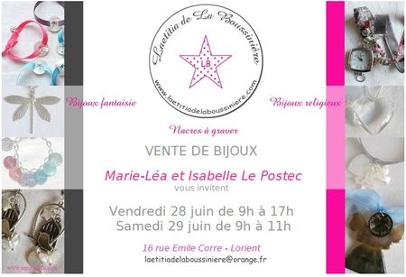 Vente chez Marie-Léa Le Postec