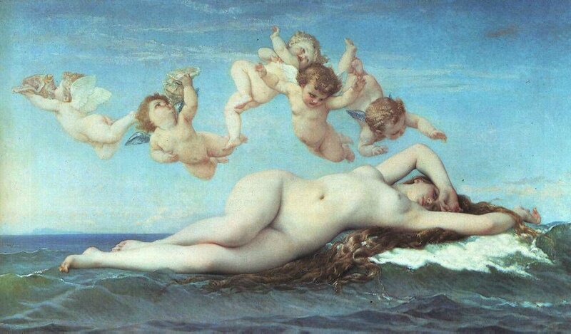 Venus anadyomène, Alexandre Cabanel, 1863