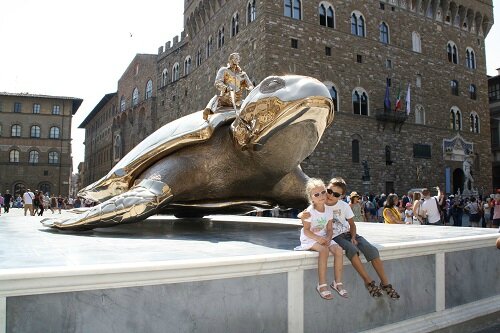 Lenascrap Florence piazza della Signoria