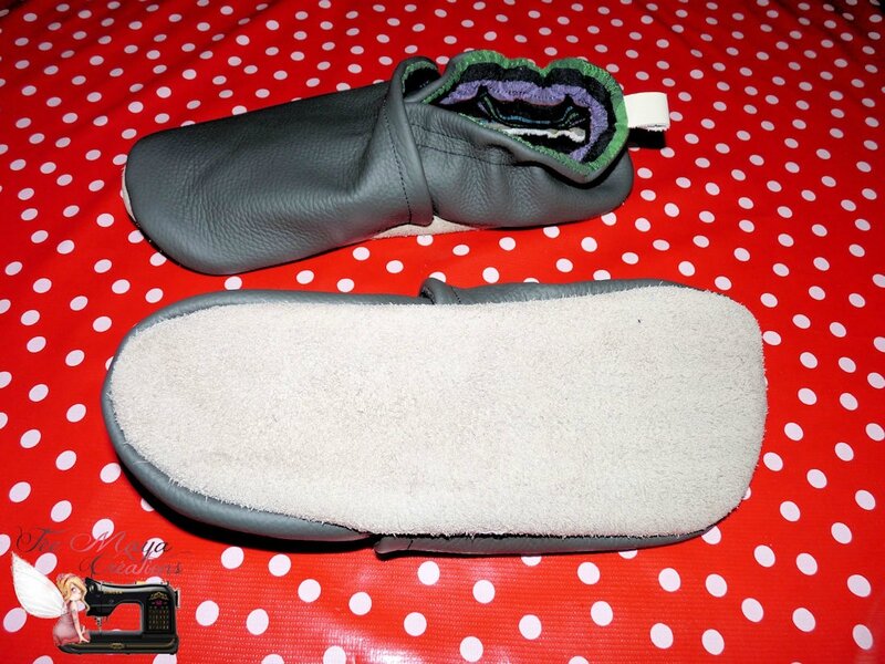 Chaussons cuir souple Homme (4)