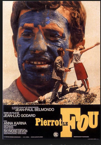 Affiche de film - Pierrot le fou