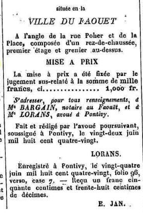 Presse Journal de Pontivy 1880_4