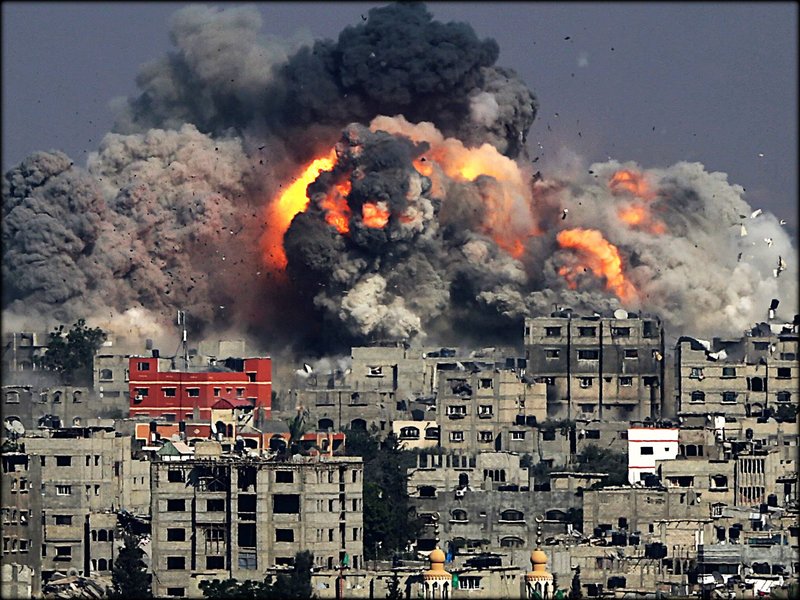 GAZA__BOMBARDEE_EN_2014__OPERATION_BORDURES_PROTECTRICES__