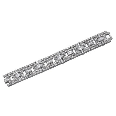 Diamond bracelet, circa 1935