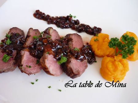 recettes Magrets de canard aux figues