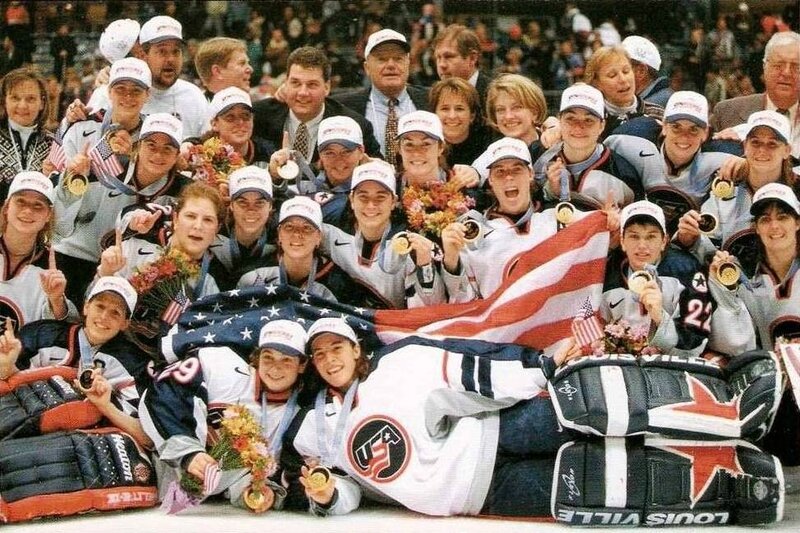 CPM Nagno 1998 USA Or Hockey sur glace F