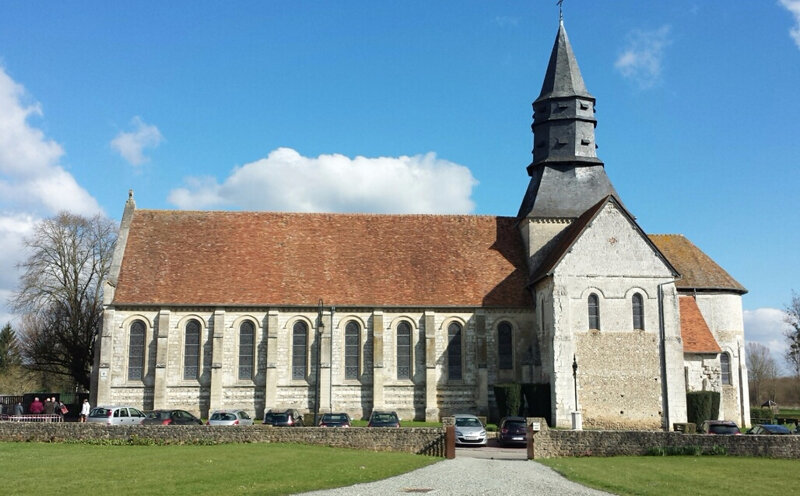 Eglise de Neuf marché