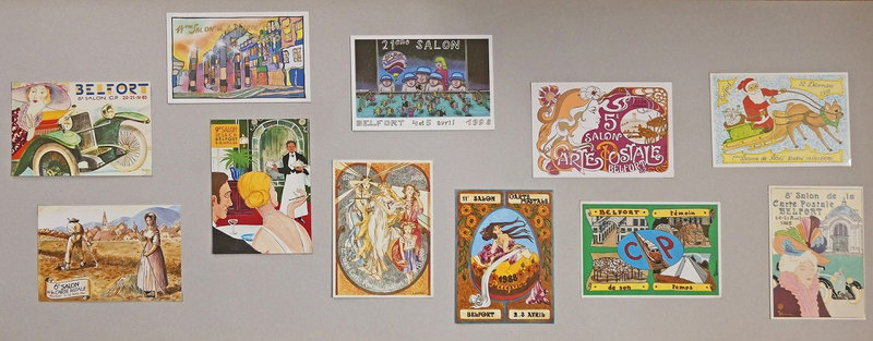 Panneau CCTB Cartes postales Salons Bourses R