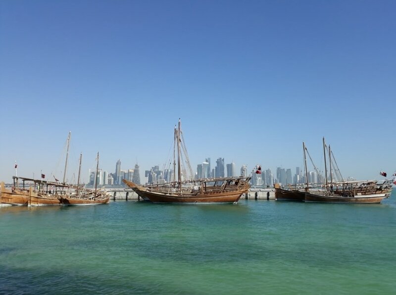 Les bateaux dans la baie