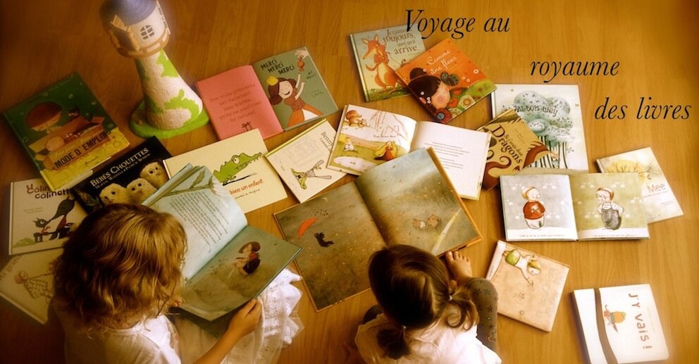 Voyage au royaume des livres : fées, princesses, bébés et cie