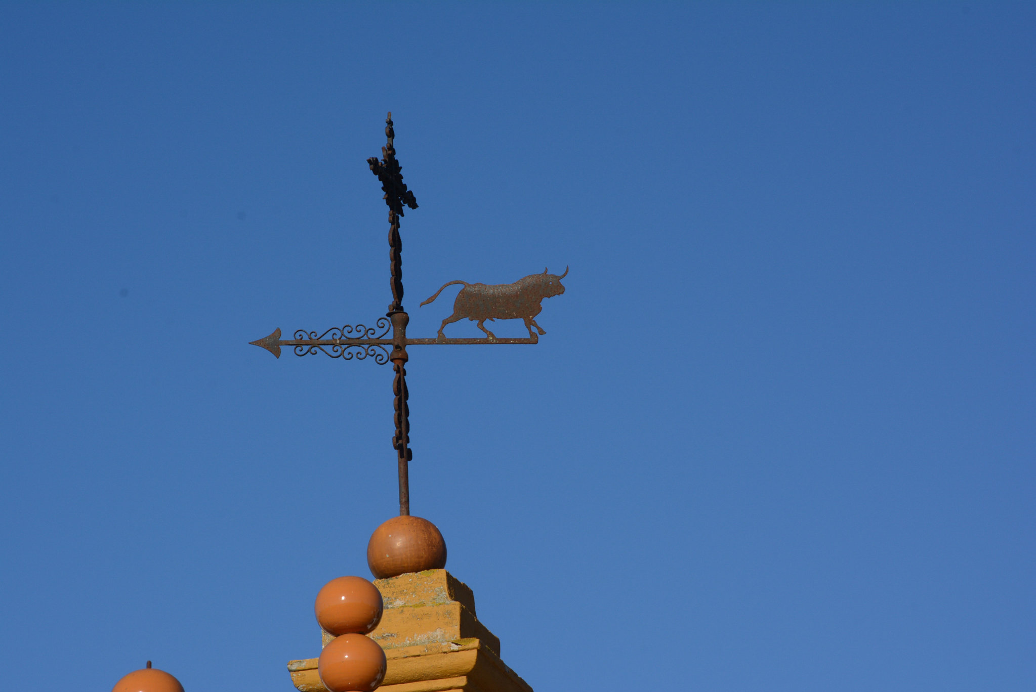 Girouette - taureau (Andamousie)