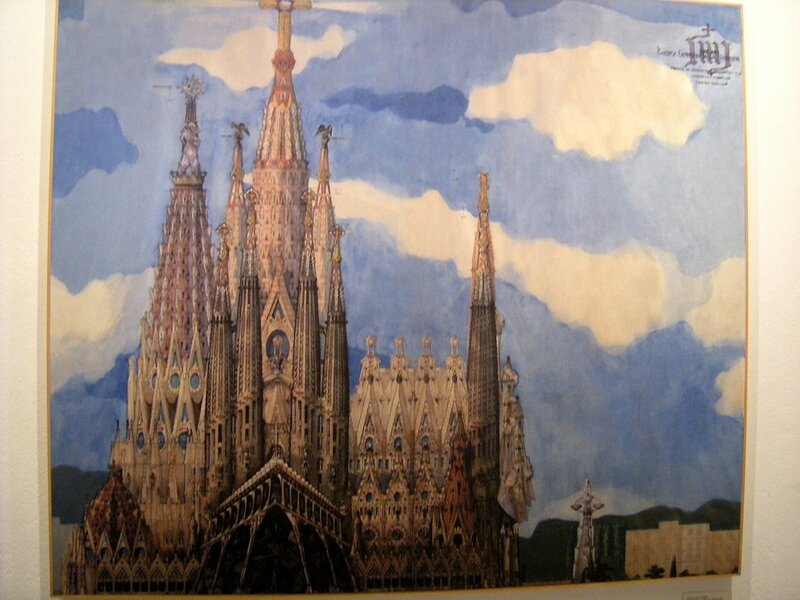 Sagrada Familia peinture
