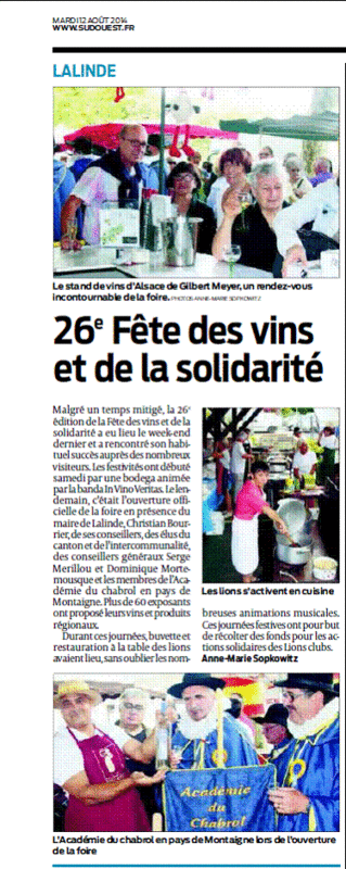 Sud-Ouest 140812