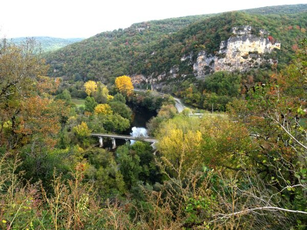 Bruniquel vue