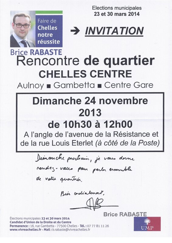 Invitation Rencontre Quartier Chelles Centre 24