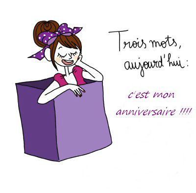 mon anniversaire