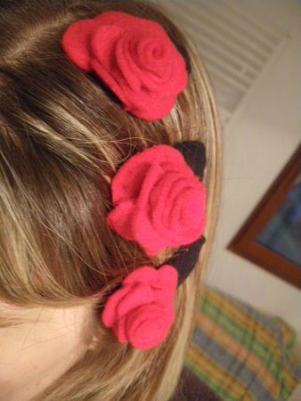 barrette feutrine - 13 mai 2010