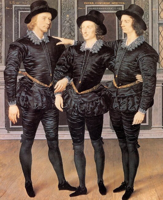 The Browne Brothers - 1598, Isaac Oliver