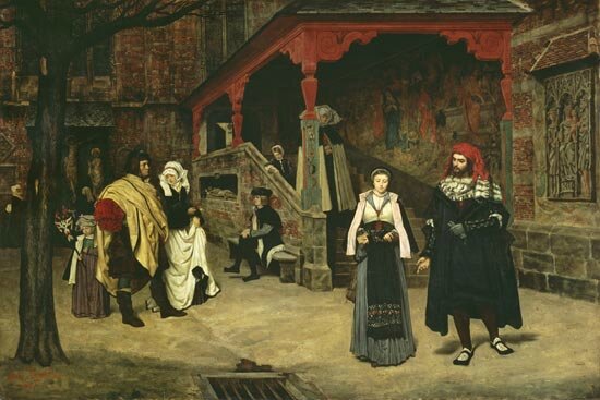 The Meeting of Faust and Marguerite, 1860