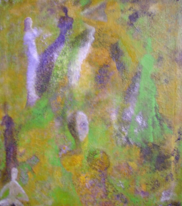 2009 Apercues 30X35 Huile sur toile