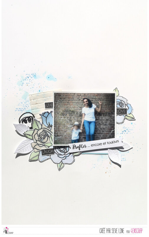 seve line scrap 4enscrap ms roses page