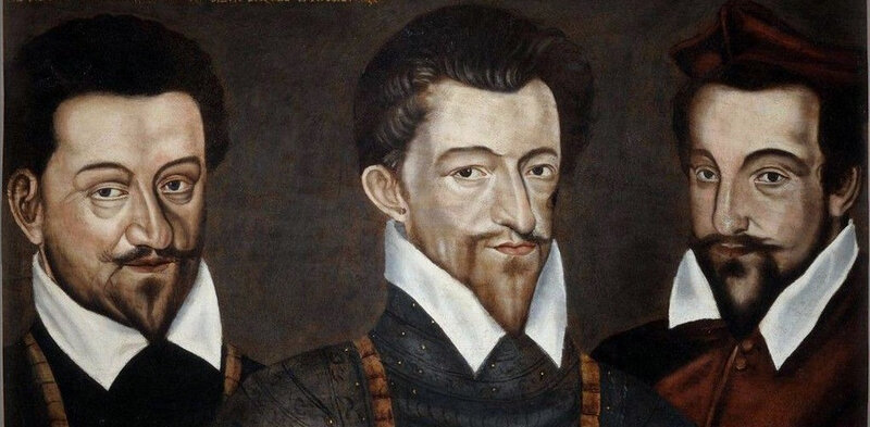 Les trois Guise, circa 1590