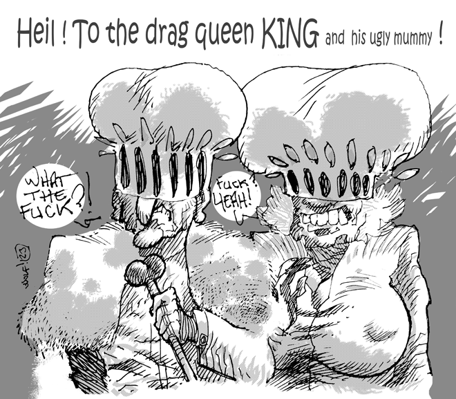 Drag queen KING