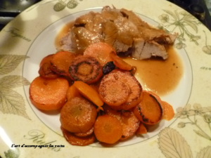 ROTI DE VEAU AUX AGRUMES ET CAROTTES BRAISEES AU JUS D ORANGE1