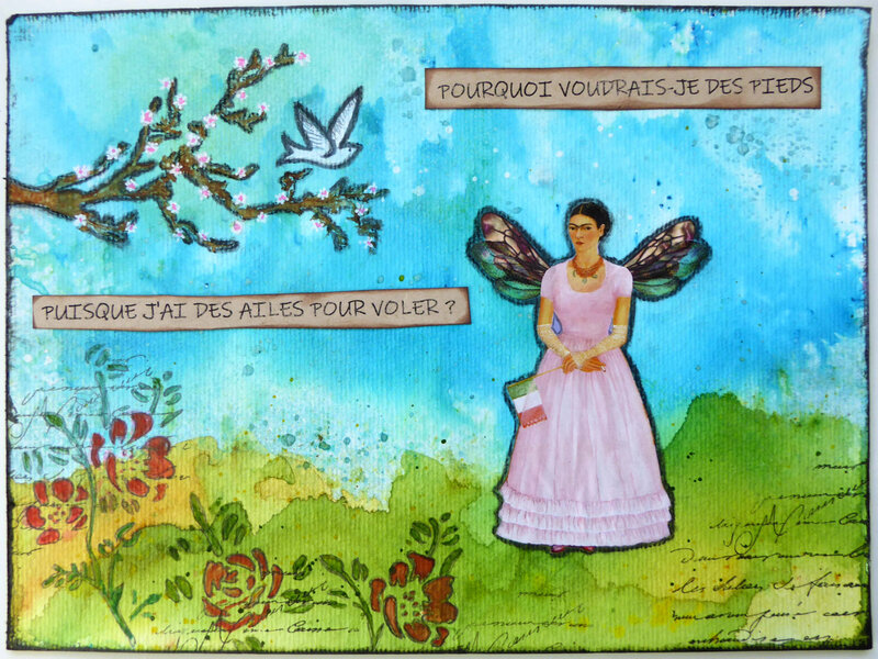 collage Frida
