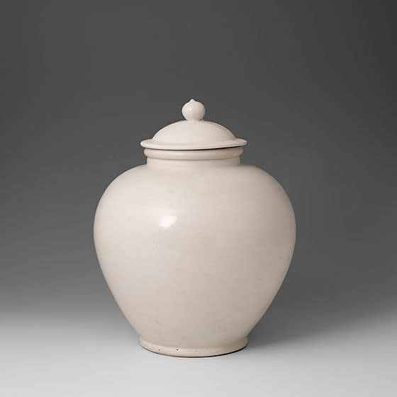 Whiteware Lidded Jar, Tang Dynasty, 618-907 AD, China
