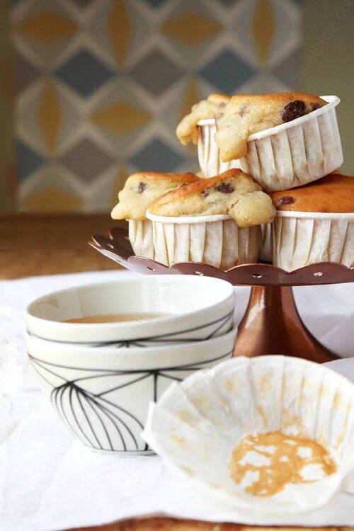 muffin cake citron raisins 002b LE MIAM MIAM BLOG