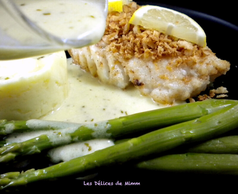 Dos de cabillaud en crumble de panko 2