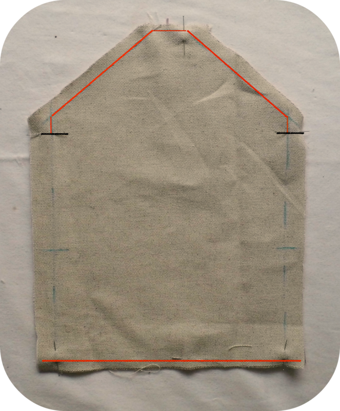 Tuto enveloppe tissu Couture rabat Déc 2014