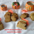 Biscuits d'<b>halloween</b>