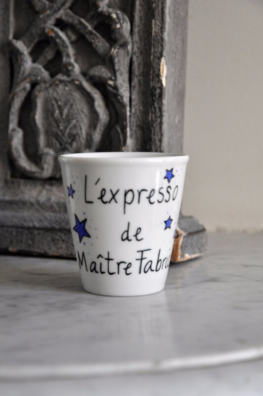 étoiles super maîtresse tasse mug café