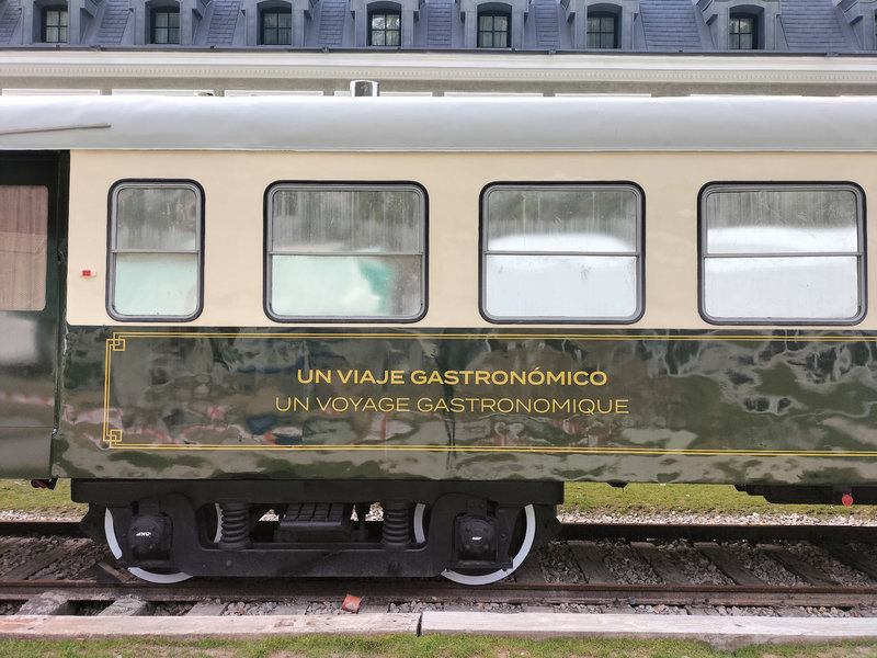 Canfranc-Estacion, ancien wagon restauré