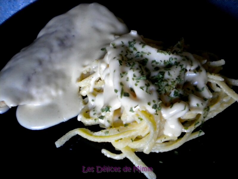 Escalopes de dinde à la crème de parmesan 2
