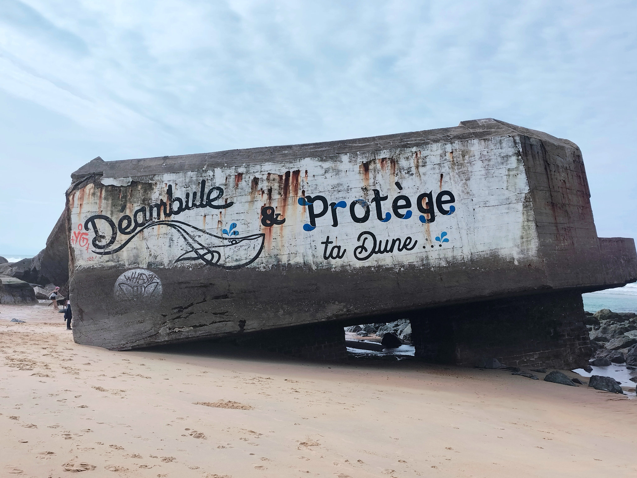 Capbreton, plage de la Savane, blockhaus déambule, octobre 2022 (40)